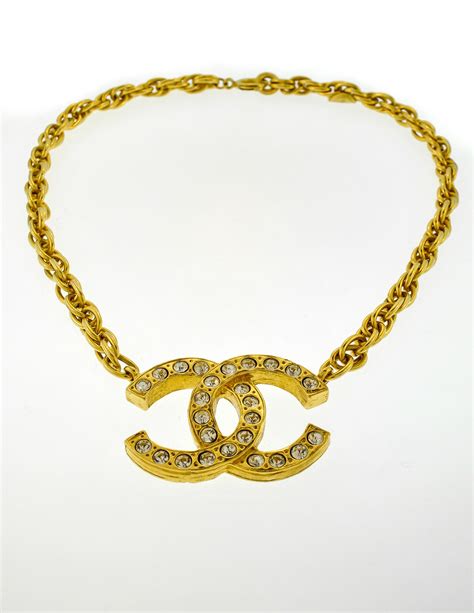 c chanel necklace|chanel cc necklace price.